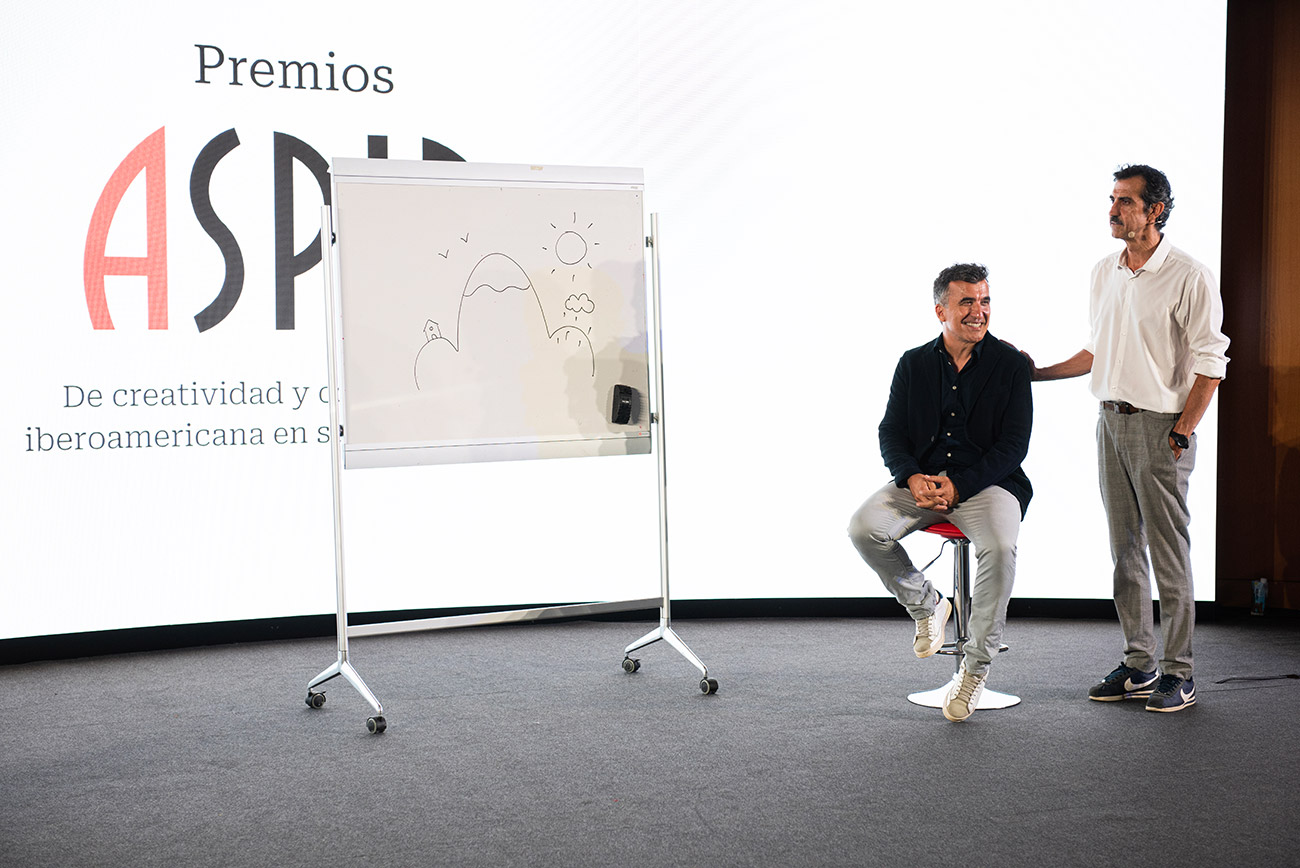 Momento de la impro con V�ctor y Rai