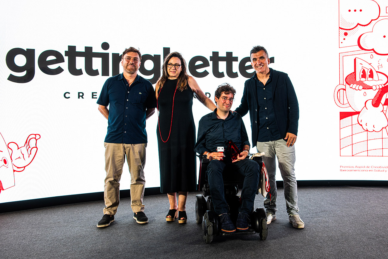 Marisol Montoliu y Marc Al�s Gonzalez de Duchenne Parent Project