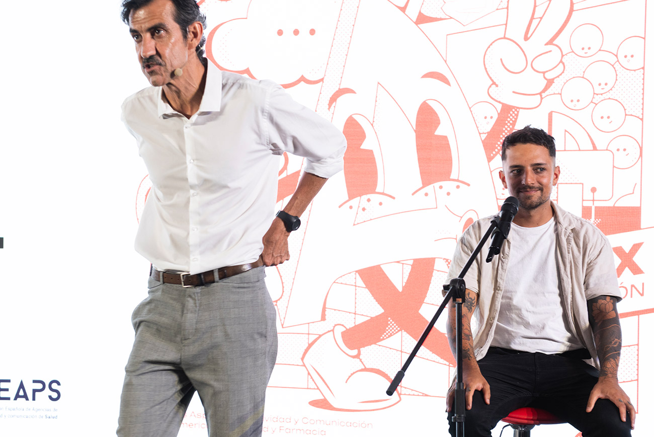 Rai y Anna hicieron participar al p�blico