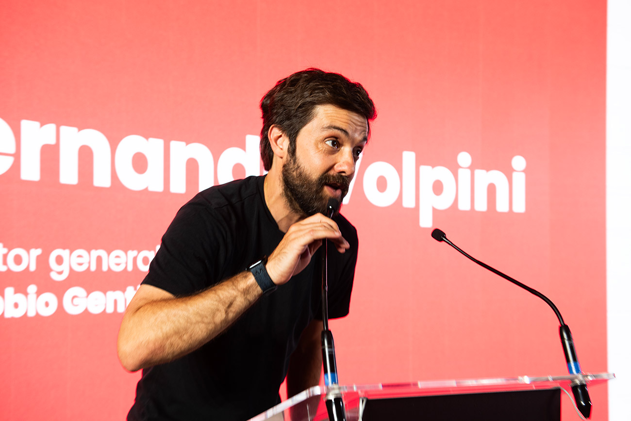 Fernando Volpini present� la categor�a de Innovaci�n