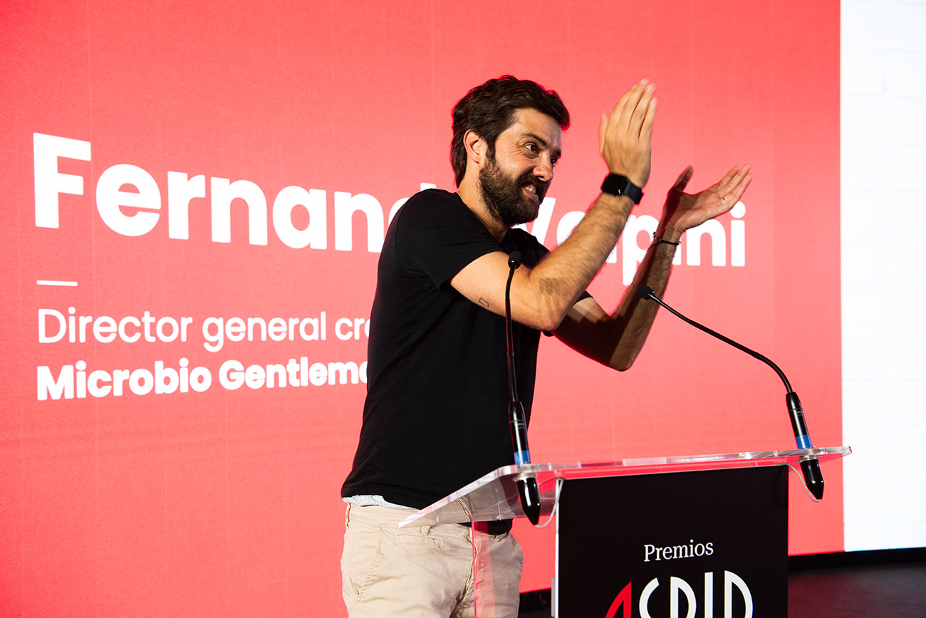 Fernando Volpini, Director general creativo en Microbio Gentleman
