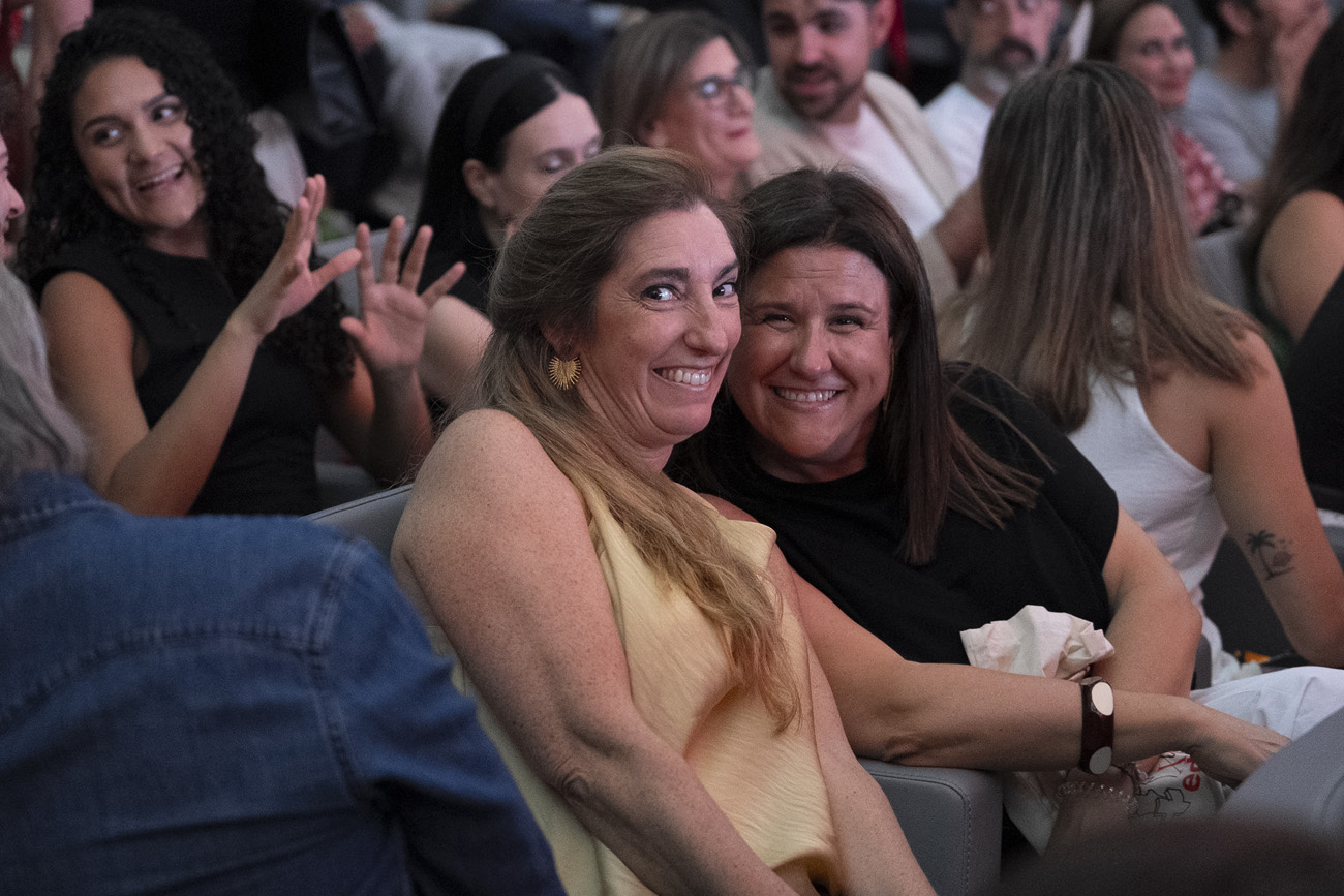 Posando para la cámara