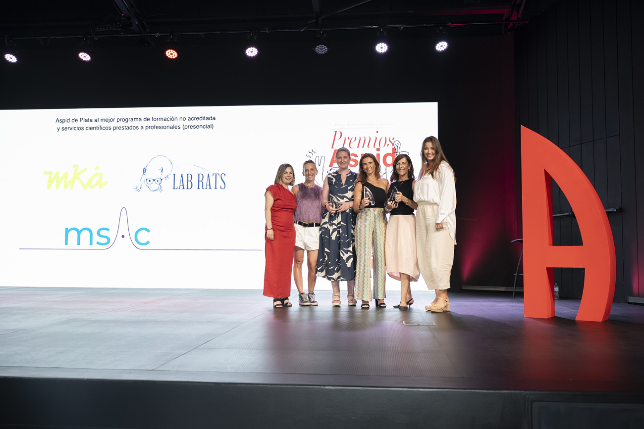 Blanca Piedrafita de ms-c, Marta Costa Gomes de Menarini, Cristina Tello y Karen Silva de mká