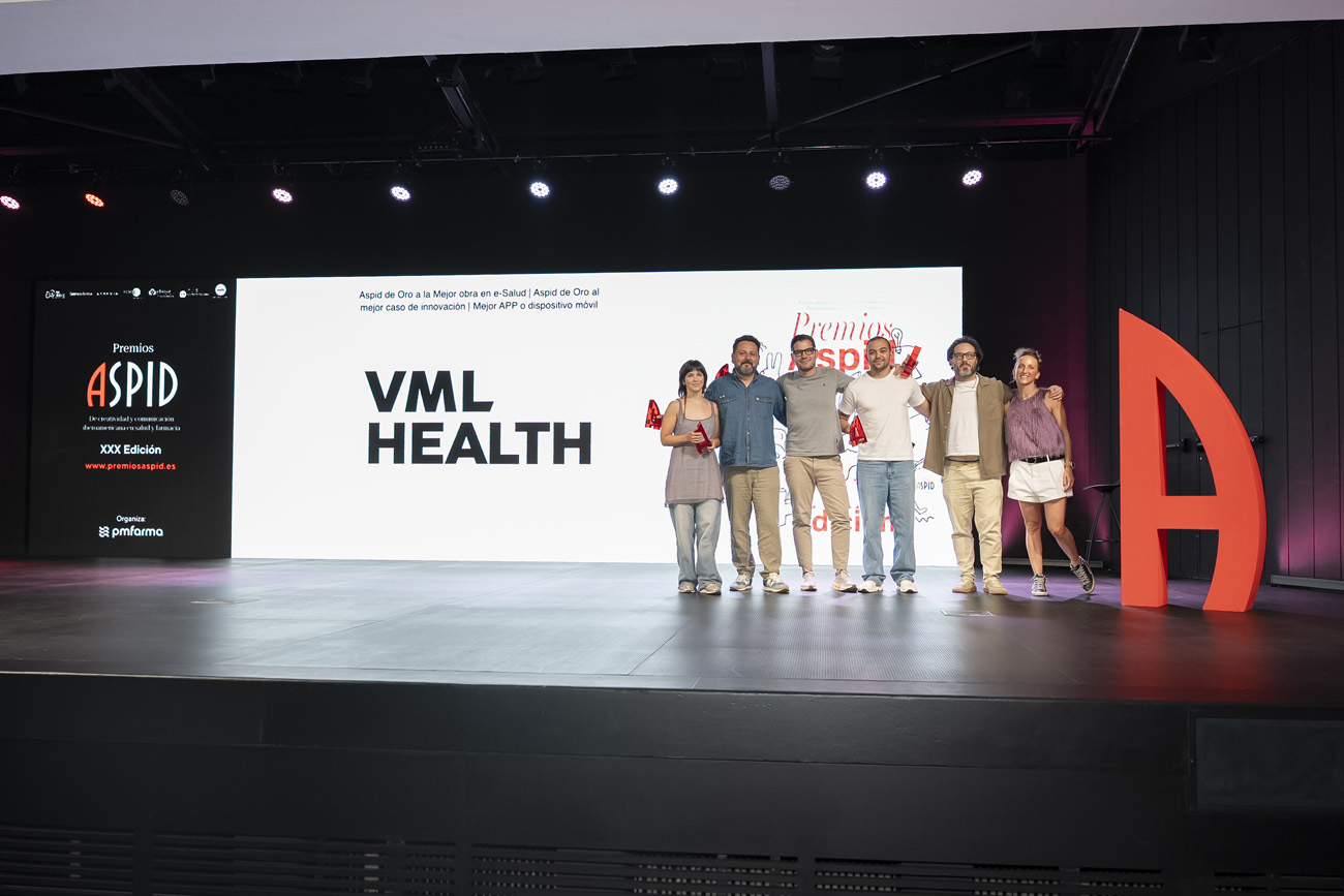 Aspid a la Mejor APP o dispositivo móvil, Aspid de Oro a la Mejor obra en e-Salud y Aspid de Oro al Mejor caso de innovación