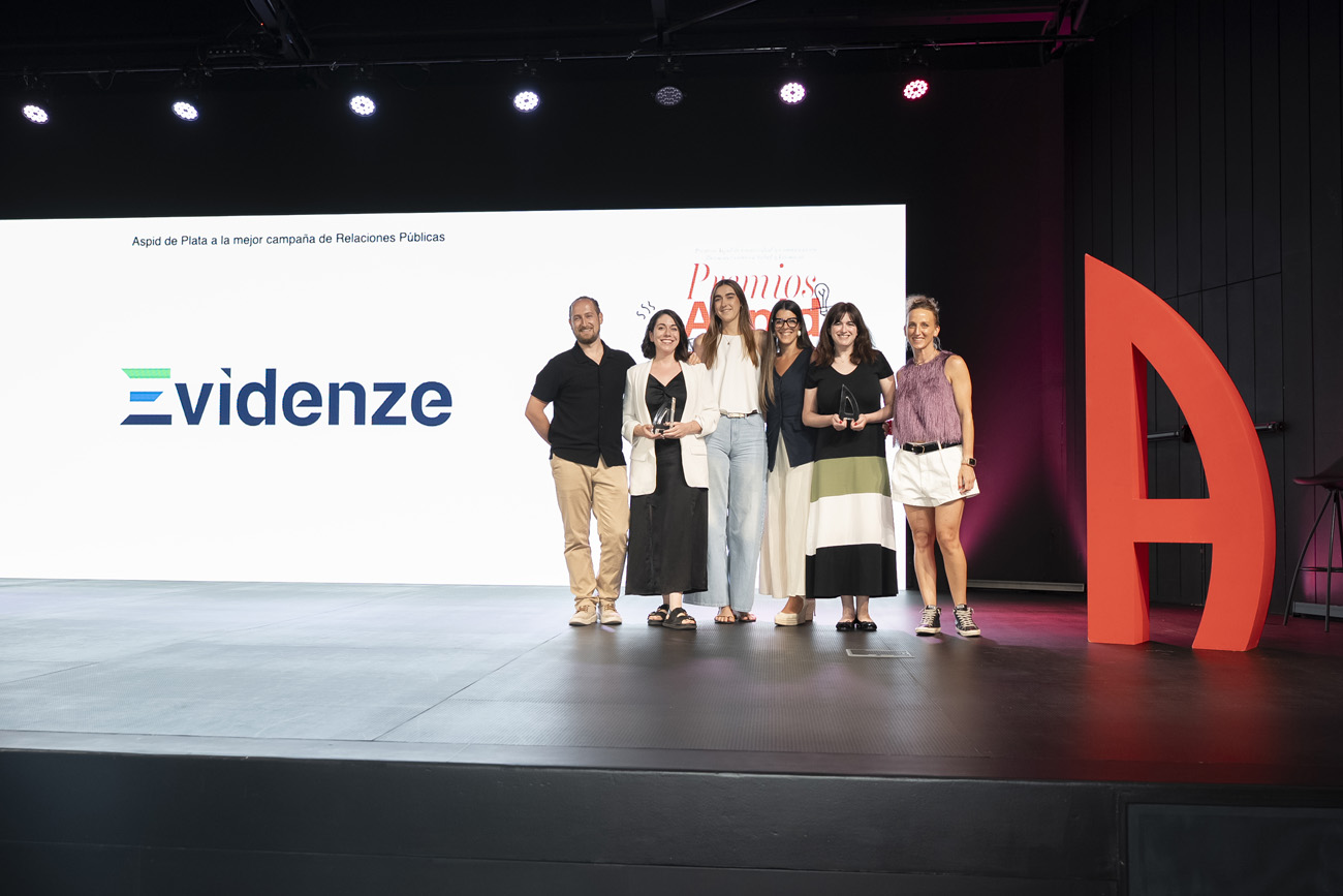 Laura Fernández, Milena Arranz, Andreina Pestana y Andrea Albert de Evidenze