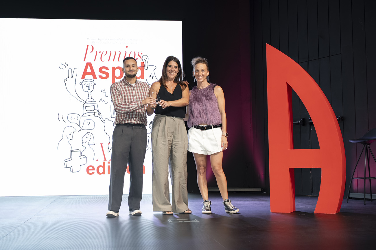 La presidenta del jurado, presente en todas las fotos