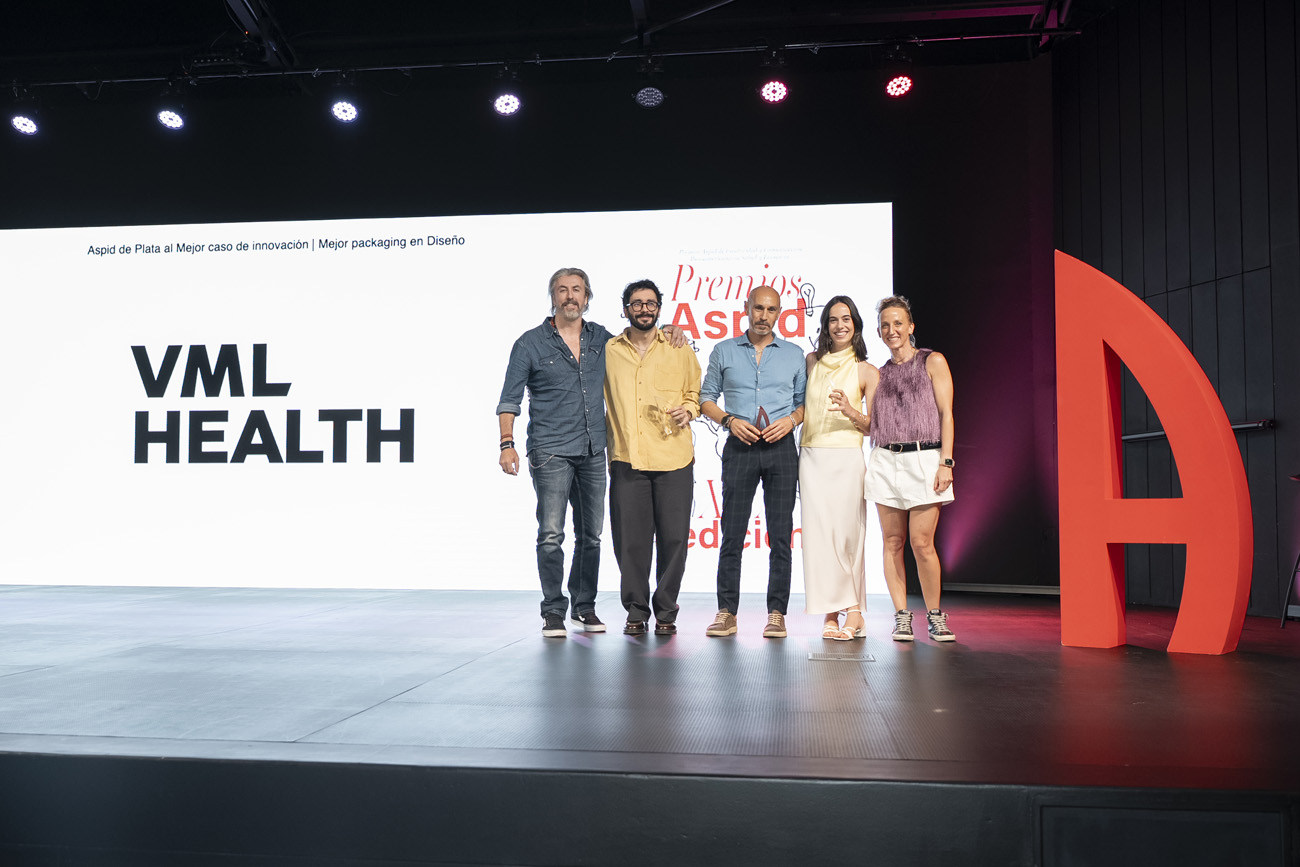 Aspid de Plata al Mejor caso de innovación y Aspid al Mejor packaging en Diseño