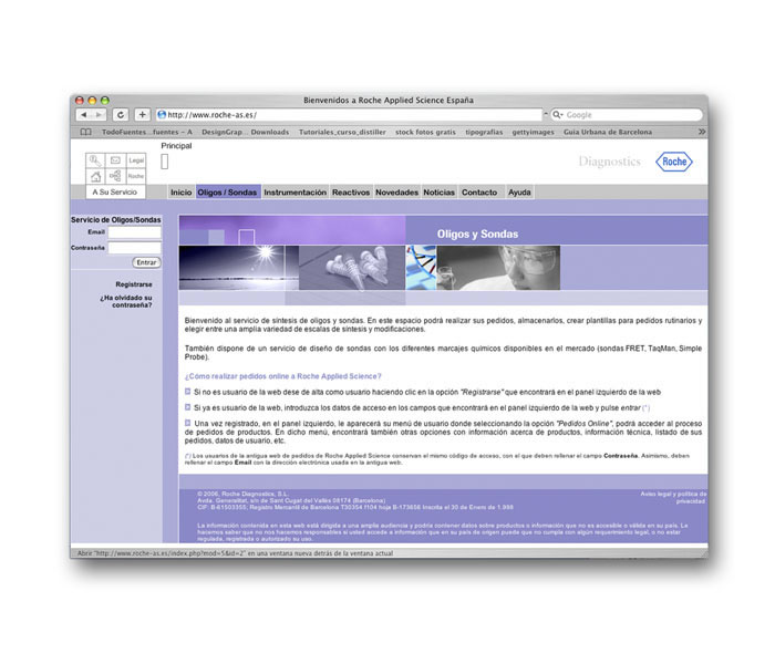 Web Roche Applied Science España - 4