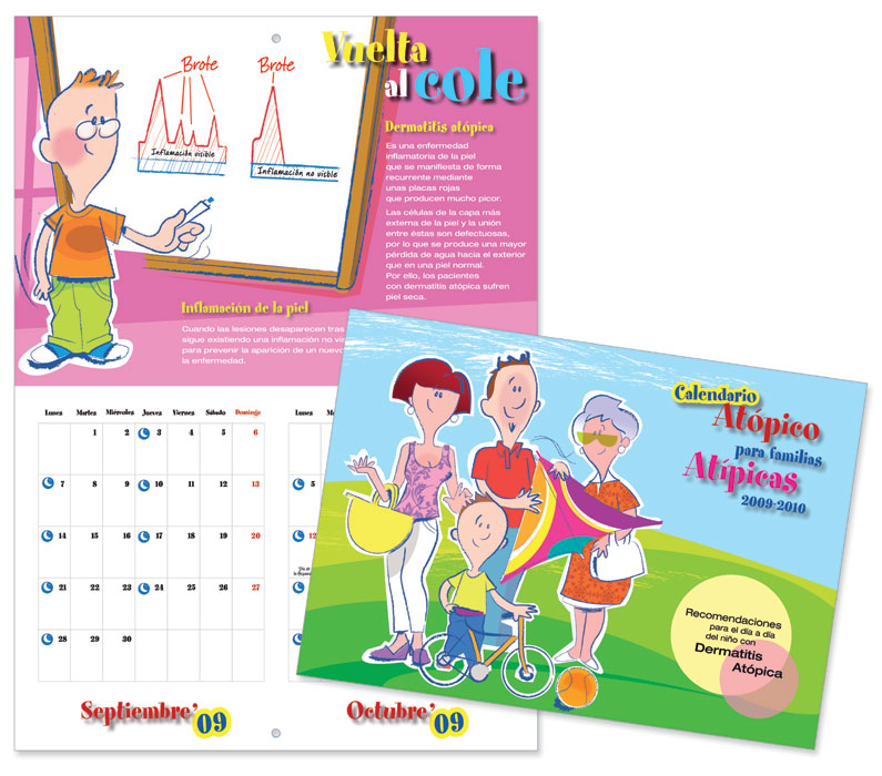 Calendario atópico para familias atípicas - 1
