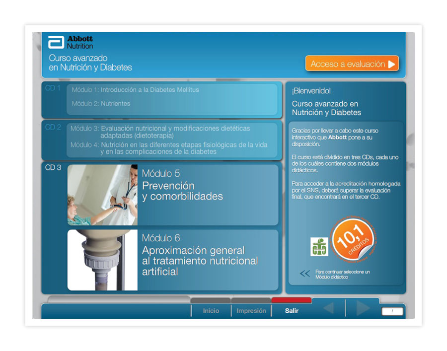 Curso Avanzado en Nutrición y Diabetes - 1