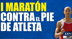 I Maratón contra el pie de atleta