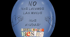 No nos lavamos las manos