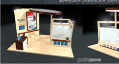 Formación continuada en un stand