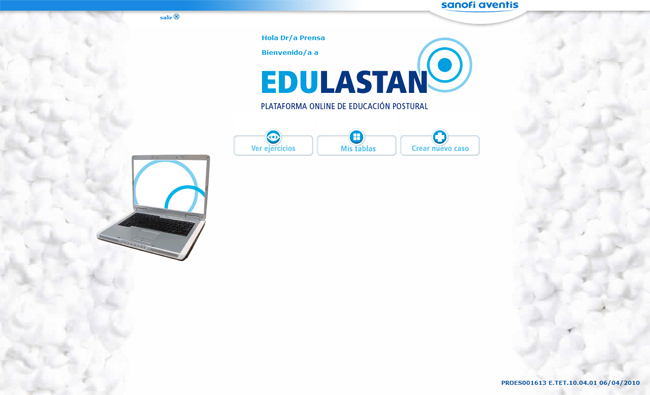 Edulastan. Plataforma de educación postural - 1