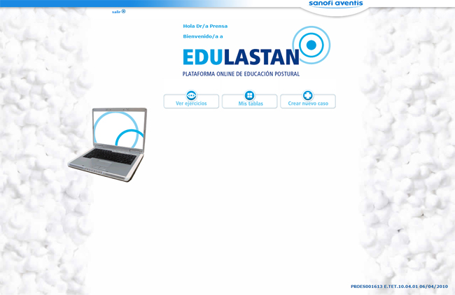 Edulastan. Plataforma de educación postural - 1