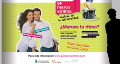 Yo marco el ritmo, también en la universidad