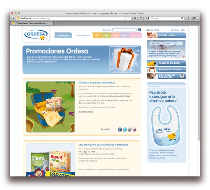 Nueva Web de Laboratorios Ordesa - 4