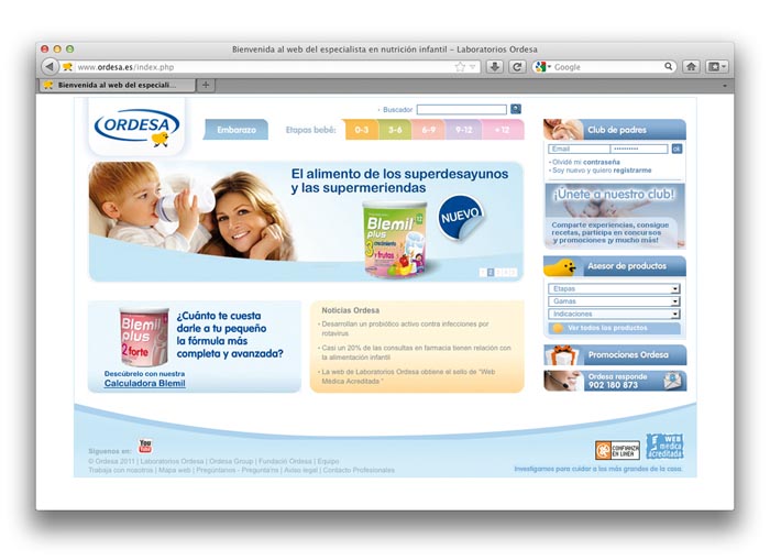 Nueva Web de Laboratorios Ordesa - 6