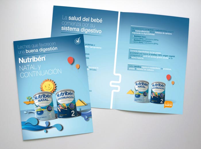 Literaturas leches Nutribén - 1