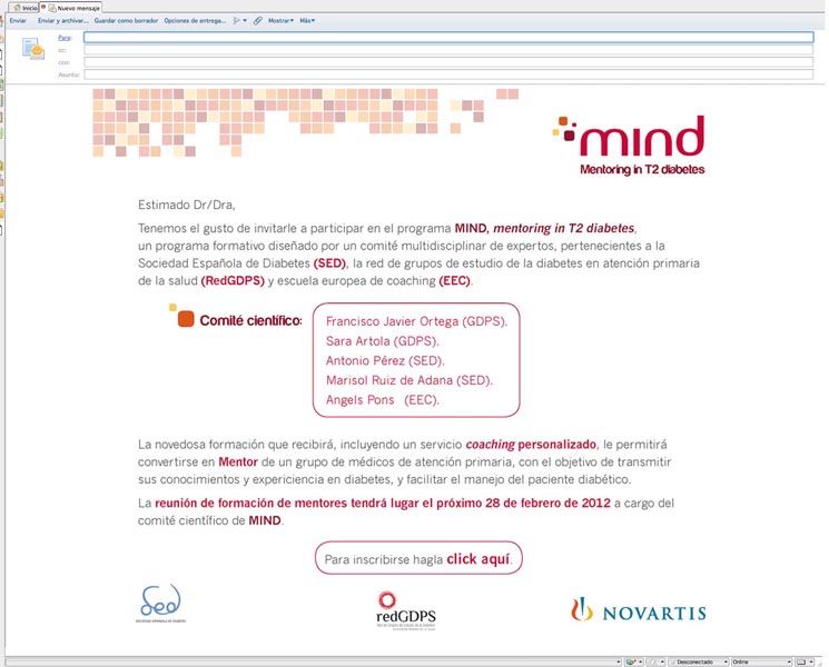 Programa Mind. Mentoring in T2 diabetes - 5