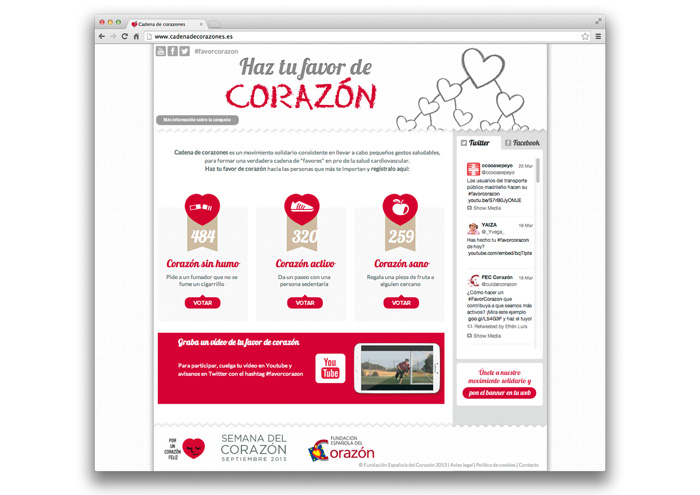 Cadena de corazones - 2