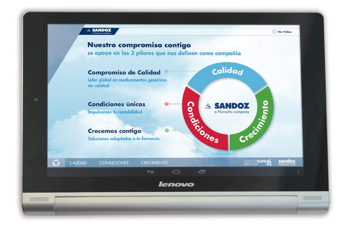 La visita digital de Sandoz - 2