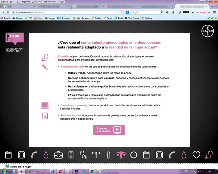 Knowher. Contraception counselling - 3
