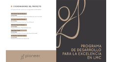 Programa Pioneer en LMC