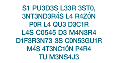 Cifras y letras