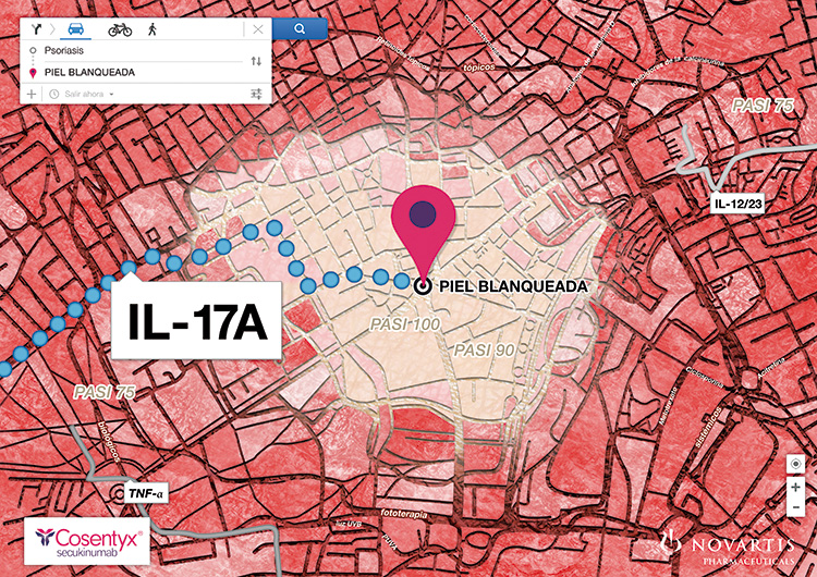 The Cosentyx Map - 2