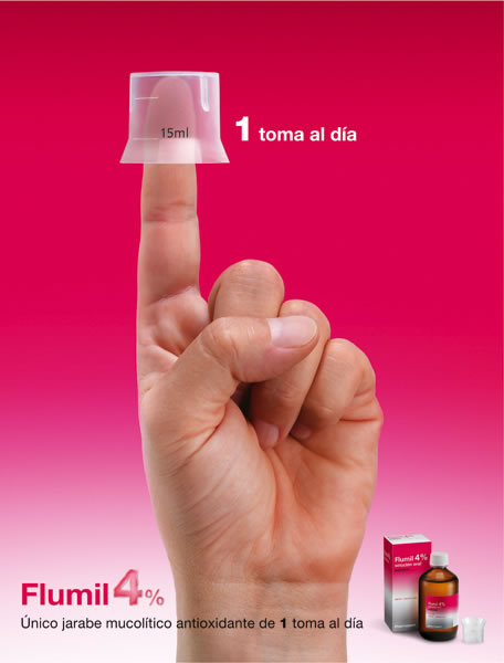 Flumil 4% - Una toma al día - 1