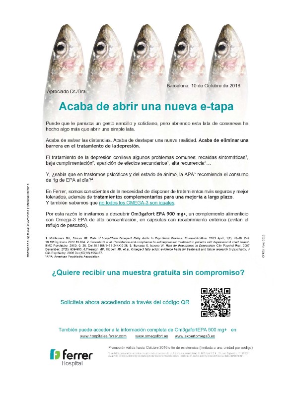 Omega3 Psiquiatría:Más sencillo que abrir una lata - 1