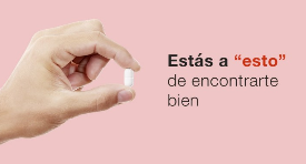 Estás a "esto" de encontrarte bien