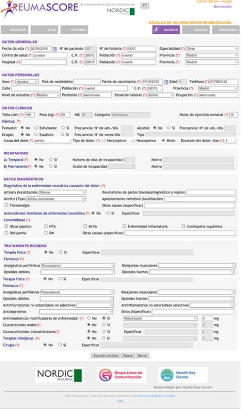 REUMASCORE - 8