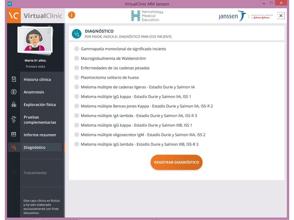 Casos Clínicos Virtuales para Residentes - 5