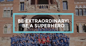 Be extraordinary! Be a hero!