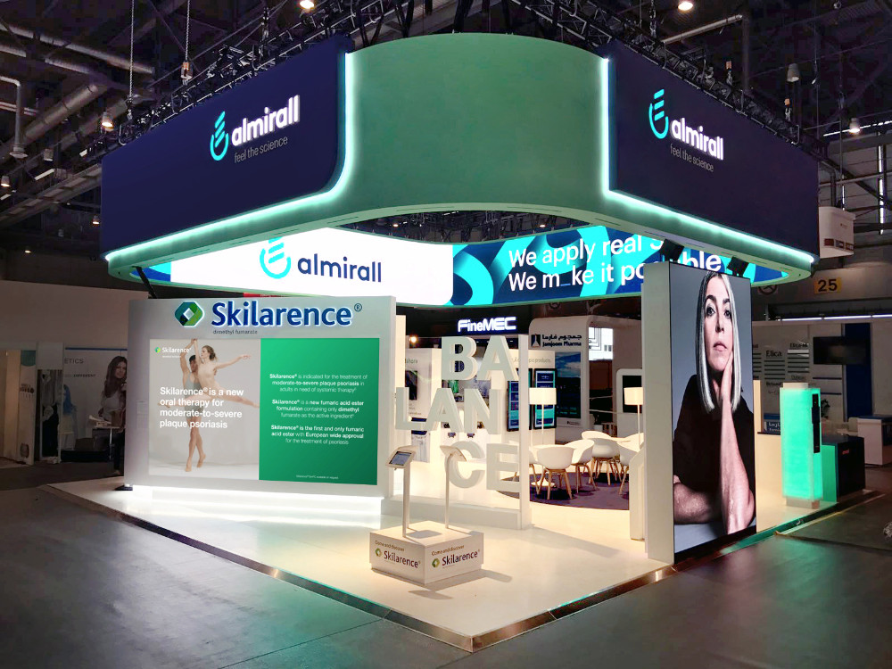 Booth Almirall EADV Ginebra 2017 - 2