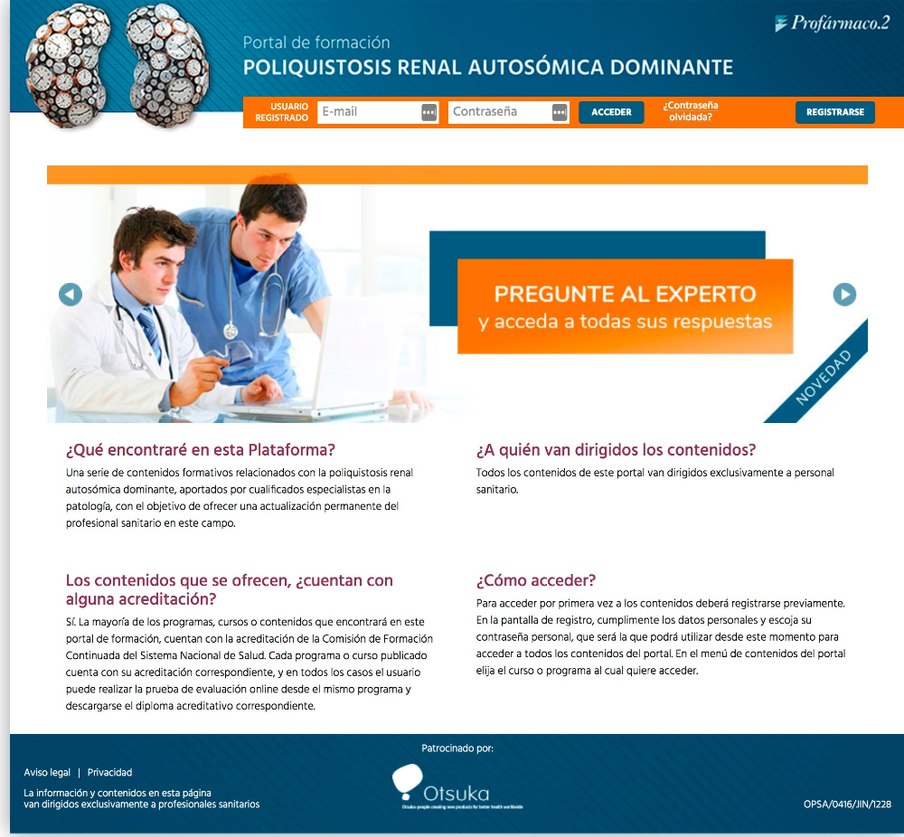 Portal de formación en PQRAD - 1