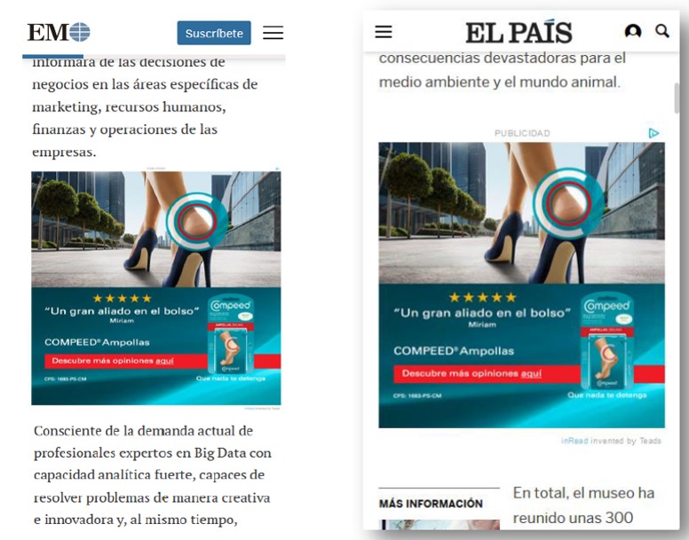 Reactivación de la marca Compeed campaña 360 - 6