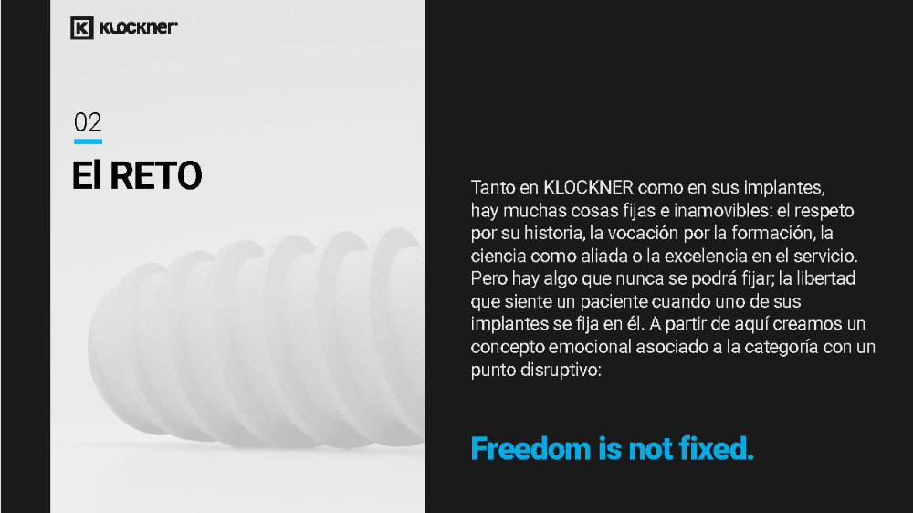 KLOCKNER. FREEDOM IS NOT FIXED - 3