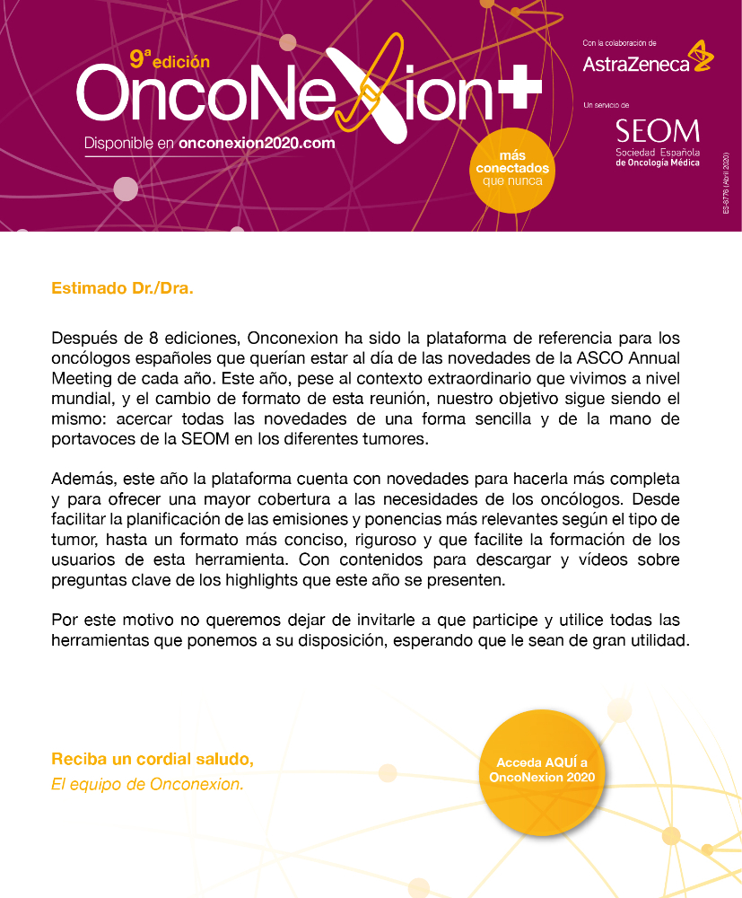 ONCONEXION +. Más conectados que nunca - 6