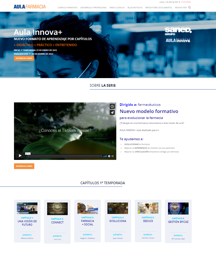 Aula Innova + - 2