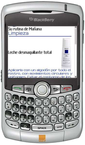 Personal Diag Vichy en BlackBerry - 11