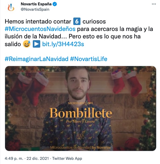 Microcuentos Navideños by Novartis - 2