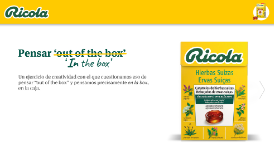 Ricola, Think in the box