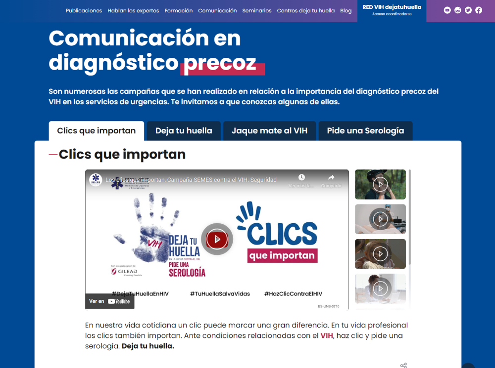 Web Deja tu Huella - 7