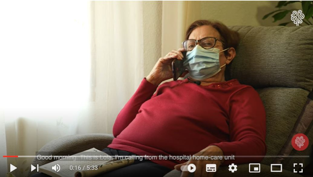 Cuidador virtual LOLA para pacientes paliativos - 1
