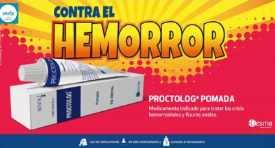 Di adiós al Hemorror con Proctolog Pomada