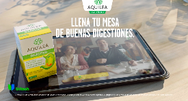 AQ.Digestivo: Llena tu mesa de buenas digestiones