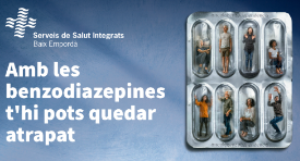 Amb les benzodiazepines t'hi pots quedar atrapat